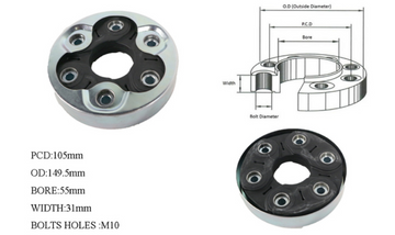 Audi A3 8P 06/2004-04/2013 Front Tail Shaft Coupling