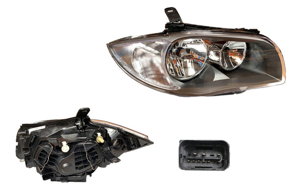 BMW 1 Series E87 01/2007-09/2011 Headlight Right Hand Side