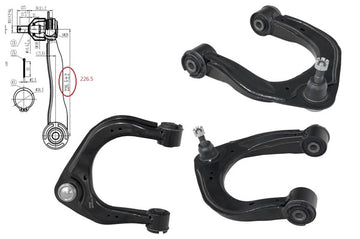 Ford Ranger PX Series 1 09/2011-05/2015 Front Upper Control Arm Left Hand Side 225mm