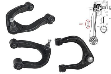 Ford Ranger PX Series 2 & 3 06/2015-12/2022 Front Upper Control Arm Right Hand Side 225mm