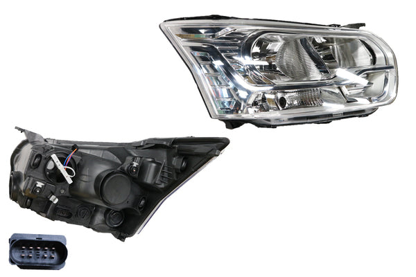 Ford Transit VO 09/2014-Onwards Headlight Right Hand Side