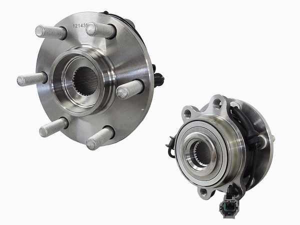 Nissan Navara D40 12/2005-04/2015 Front Wheel Hub Spain Build 4WD ABS Type