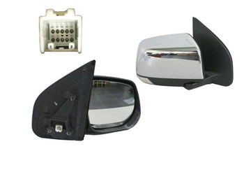 Holden Colorado Ute / 7 / Trailblazer Wagon RG 06/2012-10/2016 Door Mirror Right Hand Side Electric Chrome