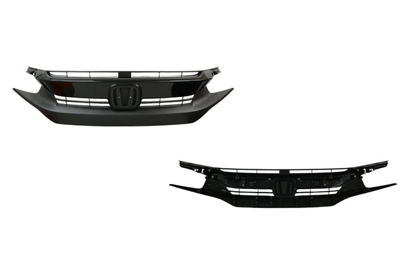 Honda Civic FC 05/2016-01/2019 Front Grille Black