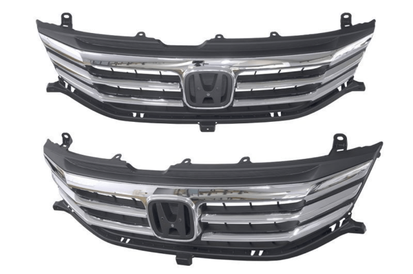 Honda Odyssey RB3 04/2009-08/2013 Front Grille Black & Chrome