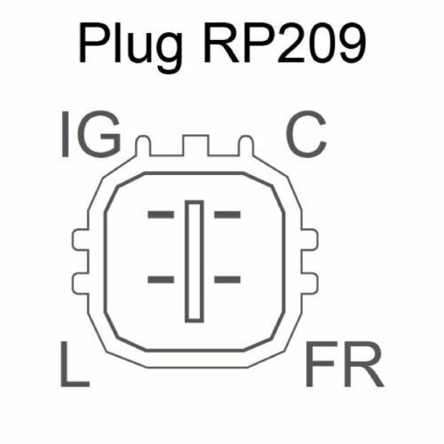 Honda Accord & Euro 2003-2007 Alternator 2.4L