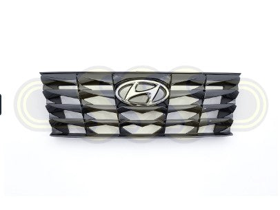 Hyundai Tucson Highlander 01/2021-04/2024 Front Grille Black