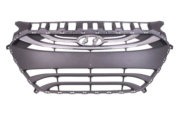 Hyundai i30 GD Series 1 05/2012-11/2014 Front Bumper Bar Grille Insert Chrome
