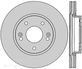 Hyundai Elantra XD HD 10/2003-05/2011 Front Disc Rotor
