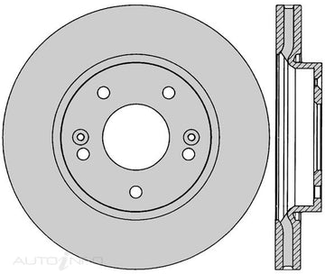 Hyundai Elantra XD HD 10/2003-05/2011 Front Disc Rotor