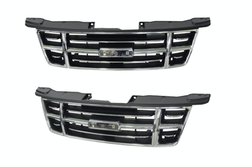 Isuzu D-MAX TFR 10/2008-06/2012 Front Grille Chrome & Black