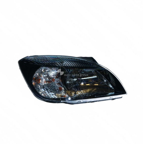 Kia Rio JB 05/2005-06/2011 Headlight Right Hand Side Black Bezel