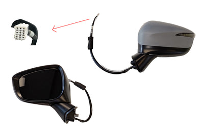 Mazda CX3 DK 2015-Onwards Door Mirror Left Hand Side Electric With Blindspot