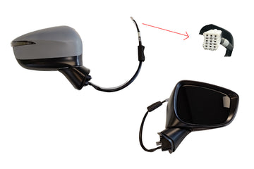 Mazda CX3 DK 2015-Onwards Door Mirror Right Hand Side Electric With Blindspot