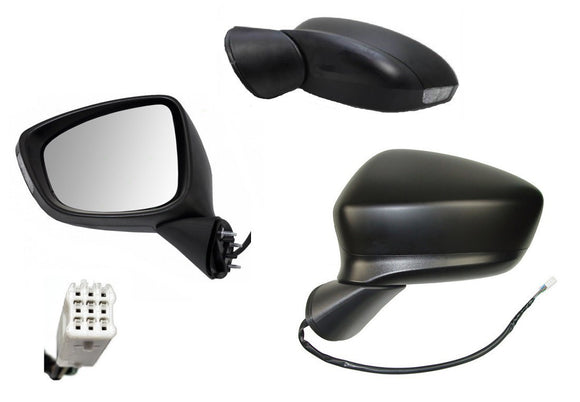 Mazda CX5 KE 2012-2014 Door Mirror Left Hand Side Electric 9 Pin Plug