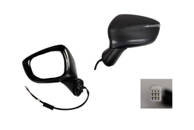 Mazda CX5 Series 2 KE 2014-2017 Door Mirror Left Hand Electric 9 Pin Plug