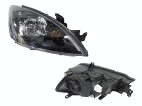 Mitsubishi Lancer CH 08/2003- 08/2007 Headlight Right Hand Side Black VRX Style
