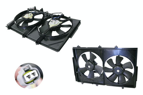 Mitsubishi Outlander ZE ZF 02/2003-10/2006 Radiator Fan