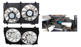 Mitsubishi Outlander ZJ ZK ZL 11/2012-07/2021 Radiator Fan 2.2L Turbo Diesel