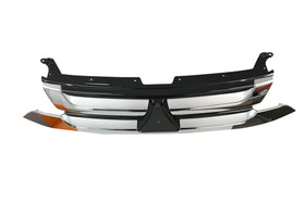 Mitsubishi Outlander ZK 01/2015-09/2017 Front Grille Chrome & Black