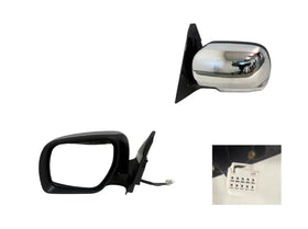 Mitsubishi Pajero NS NT NW NX 11/2006-2021 Door Mirror Left Hand Side With Indicator Folding & Puddle Light