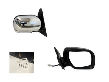 Mitsubishi Pajero NS NT NW NX 11/2006-2021 Door Mirror Right Hand Side With Indicator Folding & Puddle Light