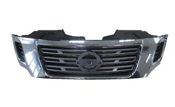 Nissan Navara D23 NP300 05/2015-11/2020 Front Grille Chrome & Black