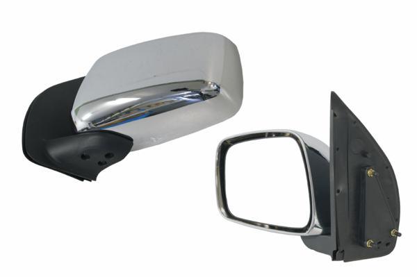 Nissan Navara D40 12/2005-04/2015 Door Mirror Left Hand Side Chrome Manual