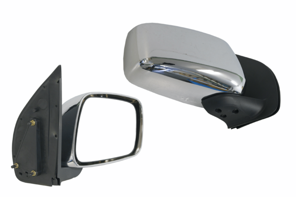 Nissan Navara D40 12/2005-04/2015 Door Mirror Right Hand Side Chrome Manual