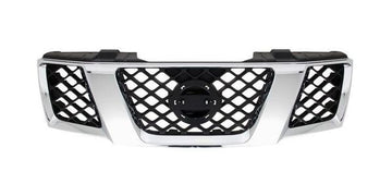 Nissan Pathfinder R51 07/2005-04/2010 Front Grille Chrome & Black