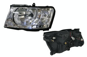 Nissan Patrol GU 10/2004-05/2015 Headlight Left Hand Side