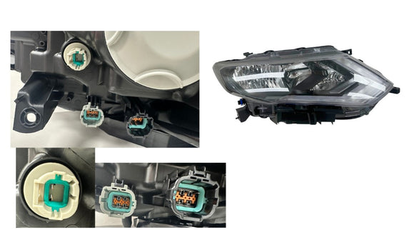Nissan XTrail T32 Series 2 02/2017-07/2022 Headlight Right Hand Side With LED Daytime Running Light