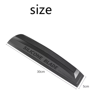 Non-Scratch Silicone Car Drying Squeegee