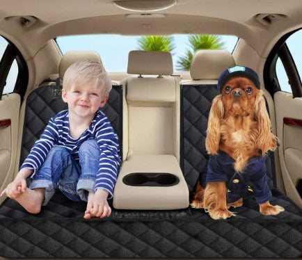 Rear Car Seat Waterproof Protective Cover for Animals and Children