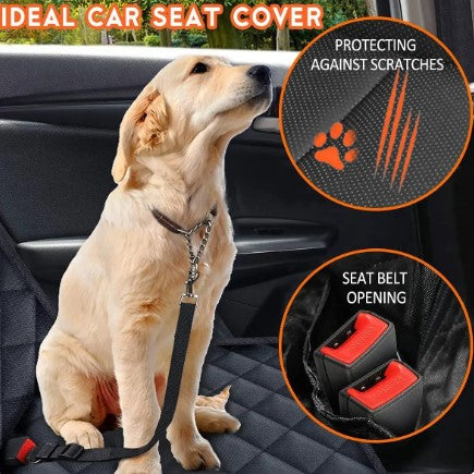 Rear Car Seat Waterproof Protective Cover for Animals and Children