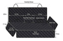 Rear Car Seat Waterproof Protective Cover for Animals and Children-2