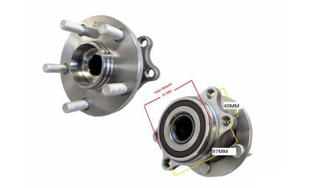 Subaru Forester SJ 01/2013-06/2018 Rear Wheel Hub