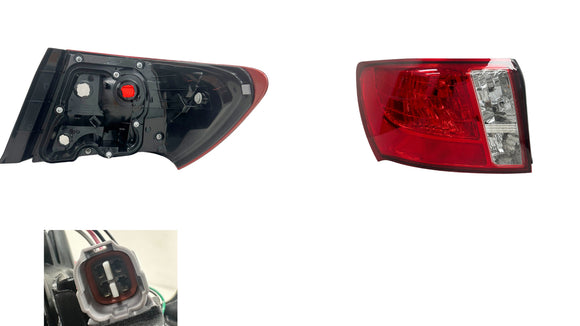 Subaru Impreza GE GH GR 09/2007-11/2011 Outer Tail Light Left Hand Side