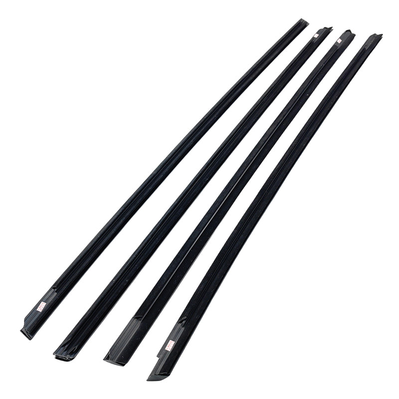 Tesla Model Y 2020-2023 Window Weather Strip Set