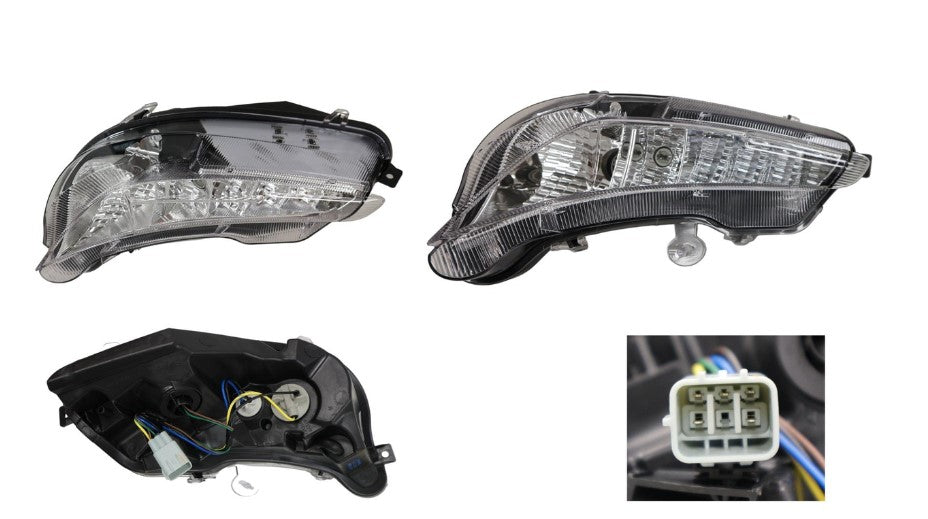 Toyota Camry ASV50 Hybrid 01/2015-08/2017 Fog Light Left Hand Side