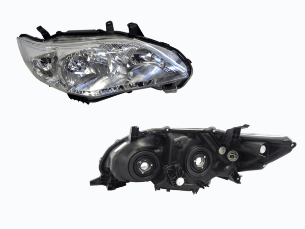 Toyota Corolla ZRE152 Series 2 10/2009-11/2013 Headlight Right Hand Side