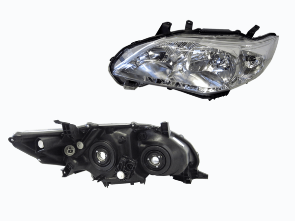 Toyota Corolla ZRE152 Series 2 10/2009-11/2013 Headlight Left Hand Side