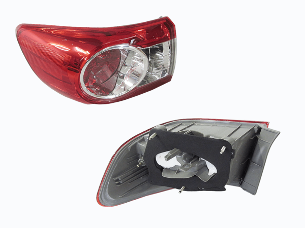 Toyota Corolla ZRE152 Series 2 10/2009-11/2013 Tail Light Outer Left Hand Side Sedan