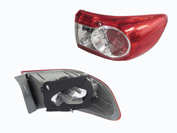 Toyota Corolla ZRE152 Series 2 10/2009-11/2013 Tail Light Outer Right Hand Side Sedan