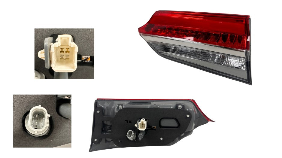 Toyota Corolla ZRE172 Series 2 2016-2019 Tail Light Inner Left Hand Side