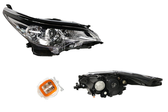 Toyota Fortuner GUN156 Series 1 07/2015-04/2020 Head Light Right Hand Side With Motor