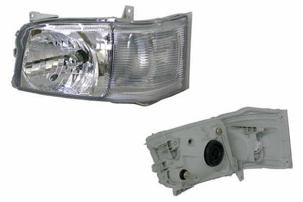 Toyota Hiace TRH KDH 03/2005-07/2010 Headlight Left Hand Side