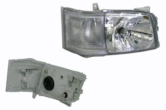 Toyota Hiace TRH KDH 03/2005-07/2010 Headlight Right Hand Side