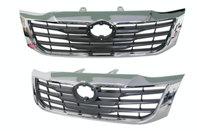 Toyota Hilux SR5 TGN KUN GGN 09/2011-06/2015 Front Grille Chrome & Black