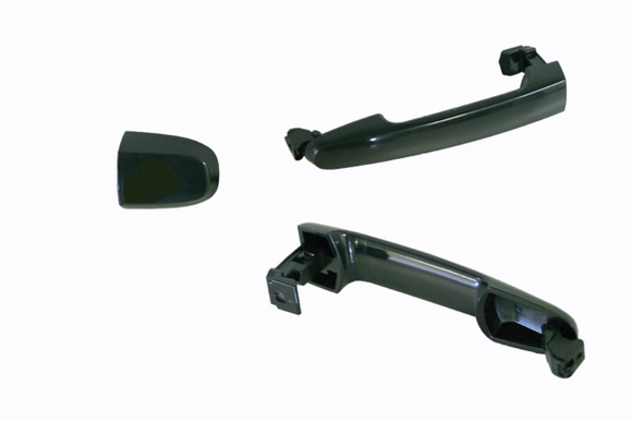 Toyota Hilux TGN KUN GGN 04/2005-06/2015 Outer Front Door Handle Left Hand Side Black Non Keyhole